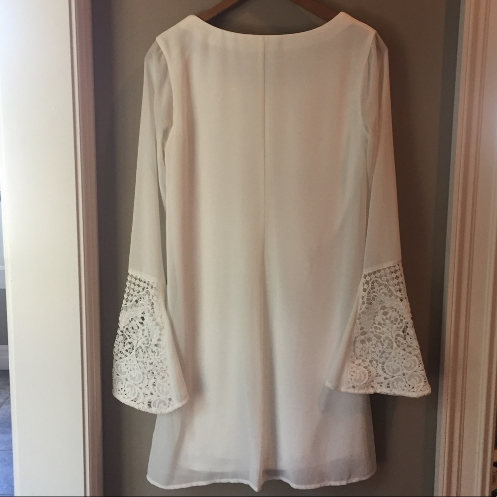 Sequine Heart Boho Dress Brand Sz M - Picture 3 of 11